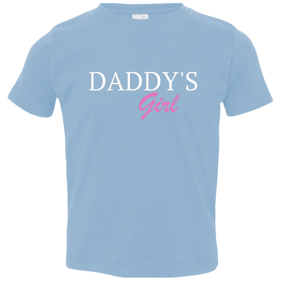 Toddler Jersey T-Shirt - "Daddy's Girl" Matching Shirt for Daughter