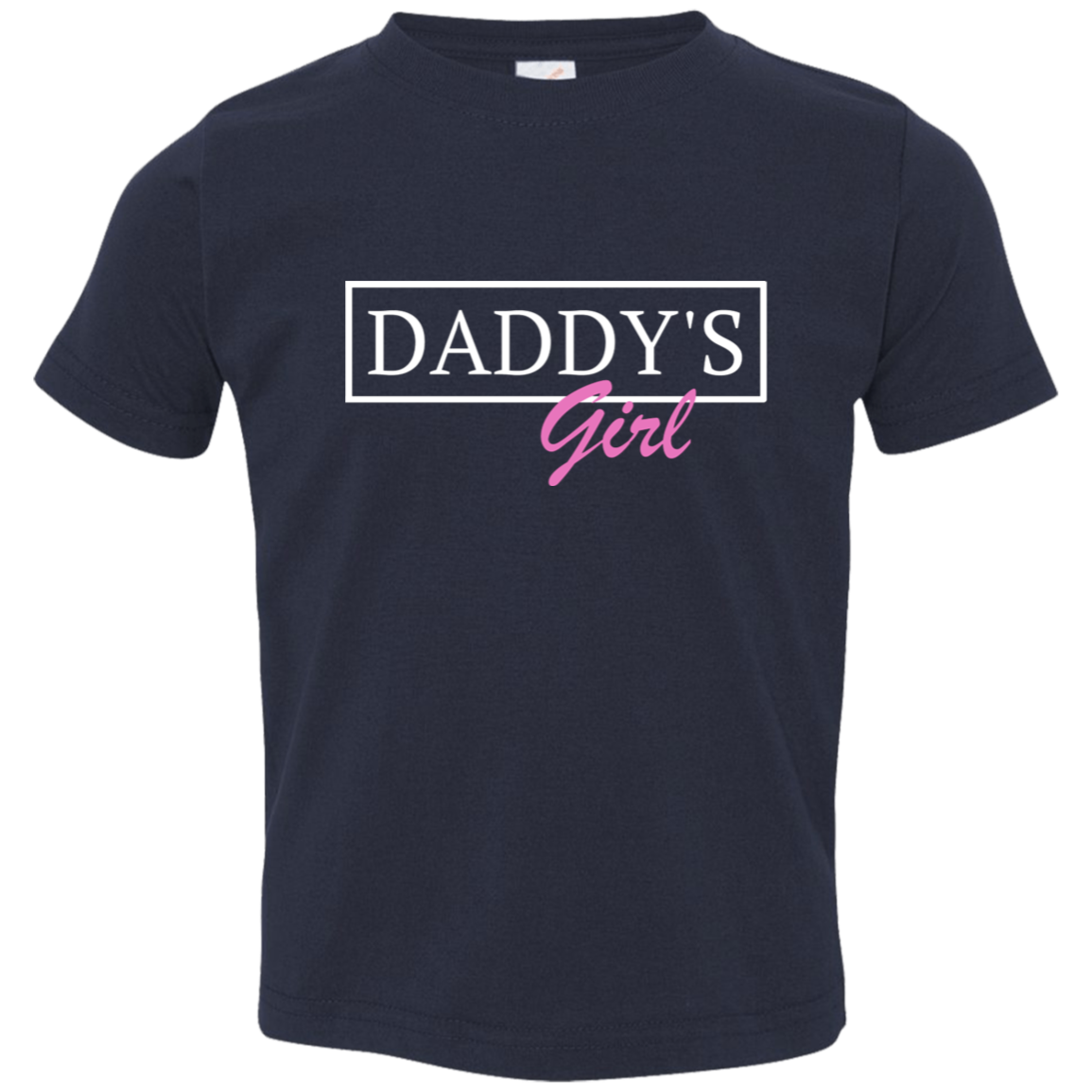 Toddler Jersey T-Shirt - "Daddys Girl" Matching Shirt